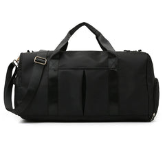 Women's Gym Bag with Shoe Compartment and Wet Pocket