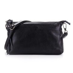 Leather Chain Crossbody Messenger Shoulder Bag Women Phone Plus Wallet