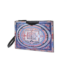 Women's Flower Printed Ipad Bags Shoulder Crossbody Envelope Bag