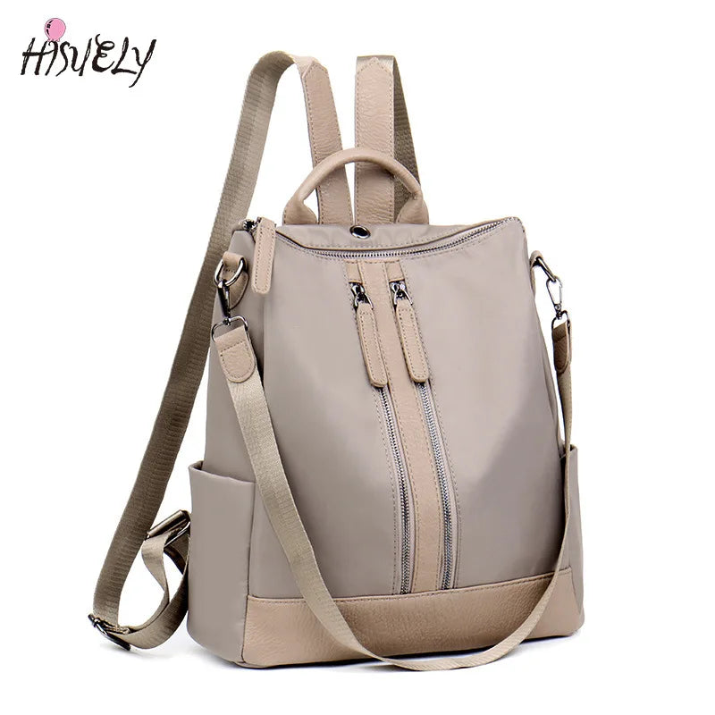 Bohemia Women Shoulder Bag PU Leather Travel Backpack