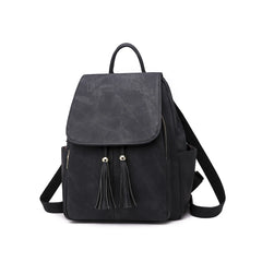 Bohemia Women Shoulder Bag PU Leather Travel Backpack School Bag for Girl