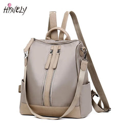Bohemia Women Shoulder Bag PU Leather Travel Backpack