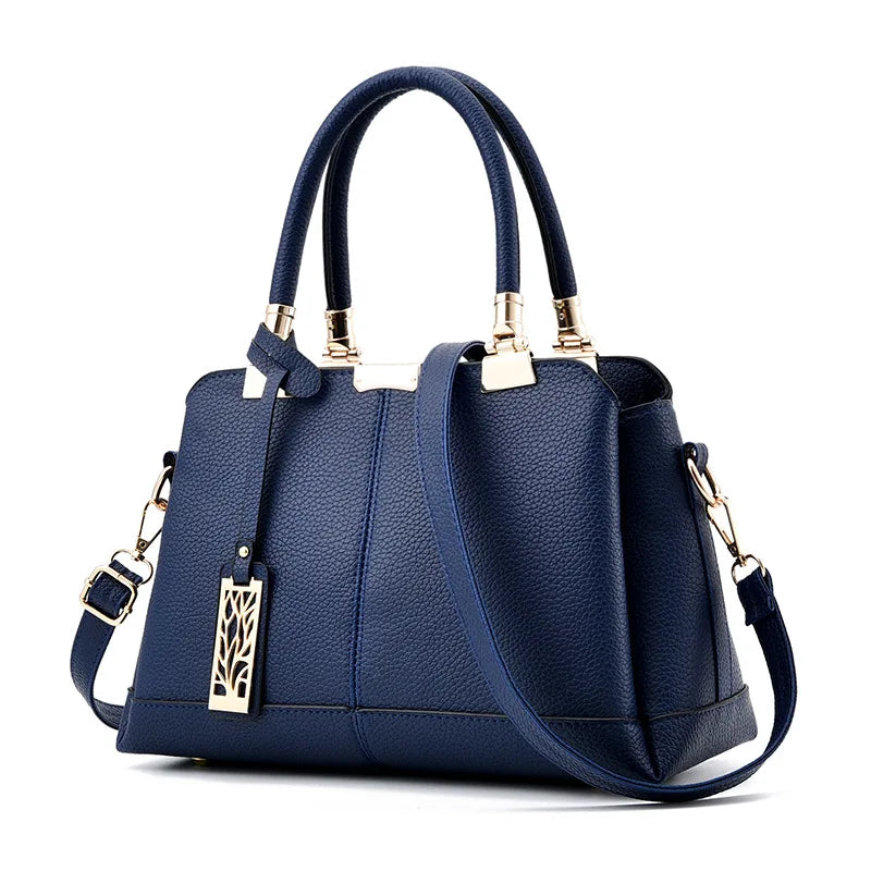Large Womens Leather Handbag Shoulder Bag Ladies Messenger Tote High Hot Bolsa F