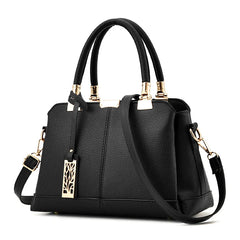 Large Womens Leather Handbag Shoulder Bag Ladies Messenger Tote High Hot Bolsa F