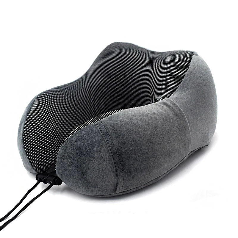 U Shaped Memory Foam Neck Pillows Soft Slow Rebound Space Travel Pillow