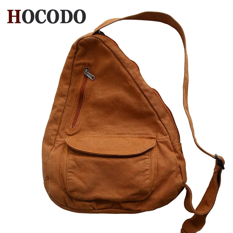 Canvas Crossbody Female Bag Chest Bag