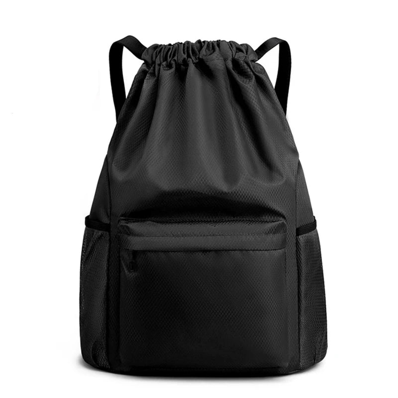 Drawstring Backpack Gym Bag Casual String Knapsack