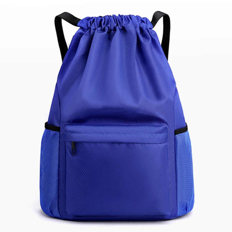 Drawstring Backpack Gym Bag Casual String Knapsack