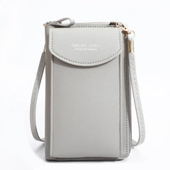 Small Crossbody Bags Women Matte Leather Shoulder Messenger Bag