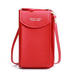 Small Crossbody Bags Women Matte Leather Shoulder Messenger Bag