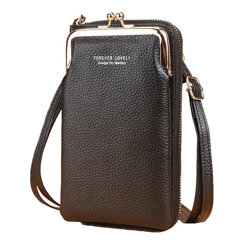 Small Crossbody Bags Women Mini Matte Leather Shoulder Messenger Bag Clutch Bols
