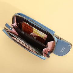 Small Crossbody Bags Women Mini Matte Leather Shoulder Bag Clutch