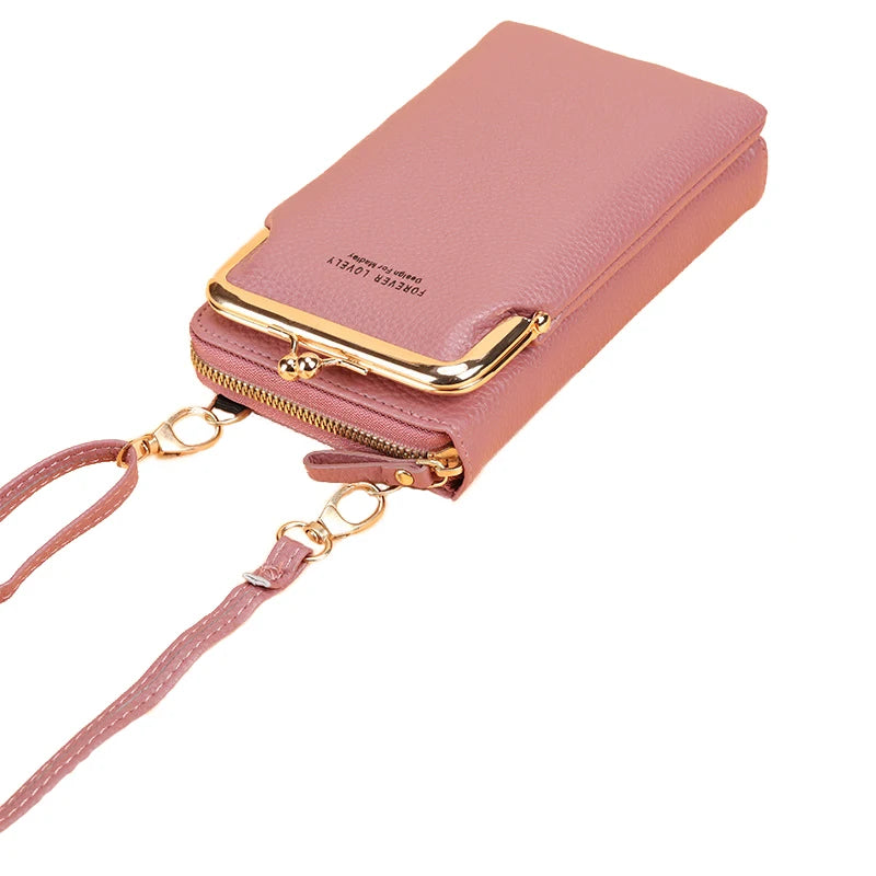 Small Crossbody Bags Women Mini Matte Leather Shoulder Messenger Bag Clutch Bols