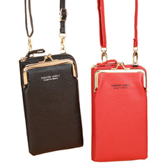 Small Crossbody Bags Women Mini Matte Leather Shoulder Messenger Bag Clutch Bols
