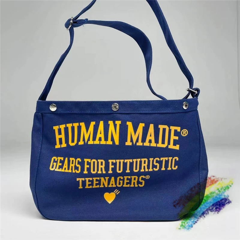 Vintage Canvas Love Couple Shoulder Messenger Bag