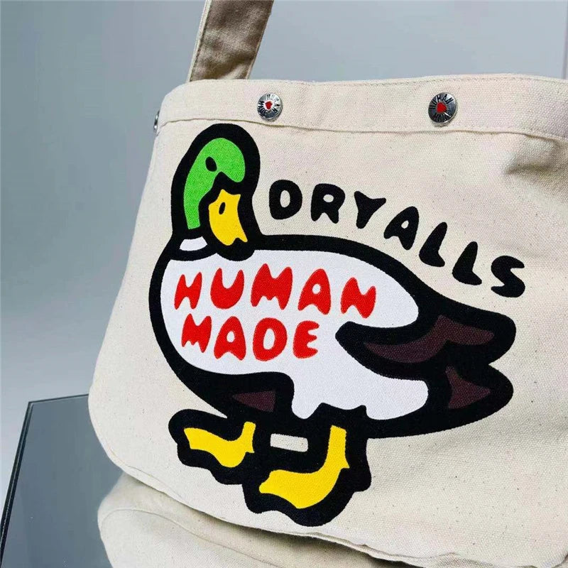 Canvas Couple Messenger Bag Duck Shoulder Men Women Casual Bag