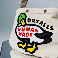 Canvas Couple Messenger Bag Duck Shoulder Men Women Casual Bag