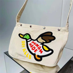 Canvas Duck Shoulder Messenger Bag