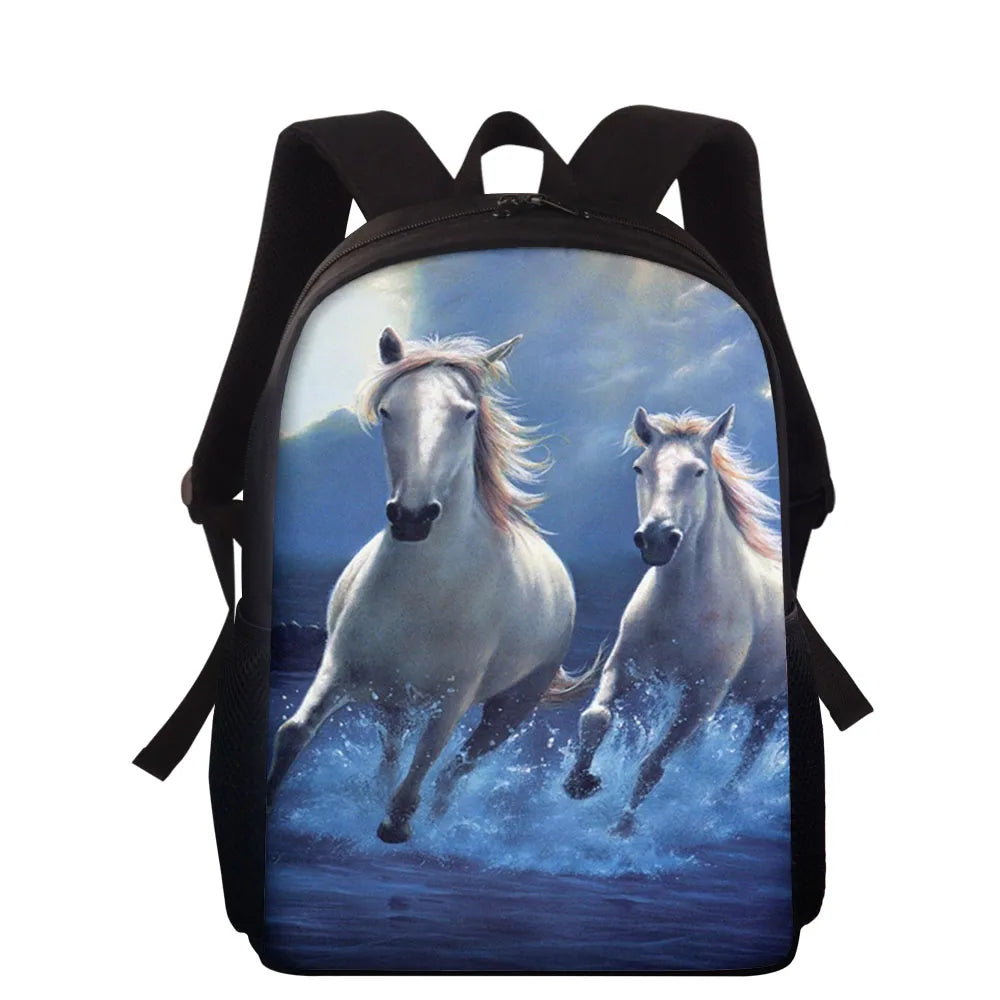 Horse Backpacks For Teenage Girls and Boys Backpack School bag
