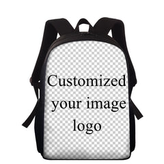 O'clock Printing Backpack Orthopedic School Bag for Kids