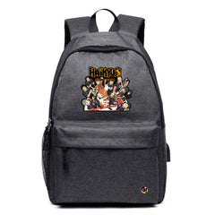 Haikyuu Backpack Unisex Waterproof Oxford Bag Large Capacity Student Girl Boy
