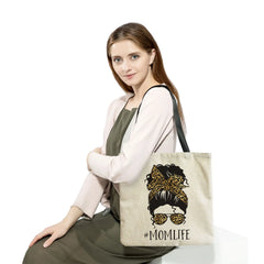 Cartoon Girl Print Tote Handbag, Hairpin Sunglasses, High Capacity