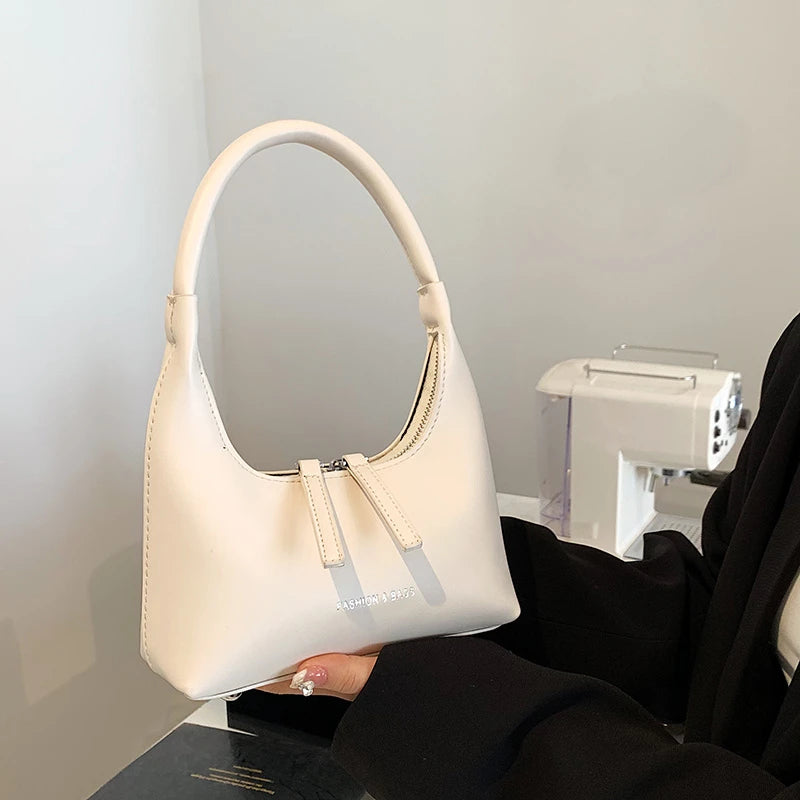 Half Moon Purses Classic Shoulder Bags for Women Underarm Bag Girls