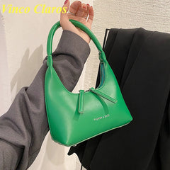 Half Moon Purses Classic Shoulder Bags for Women Underarm Bag Girls