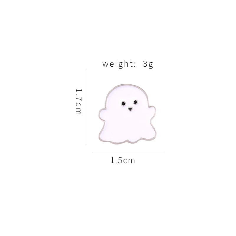 Halloween Ghost Enamel Pins Brooch Badges Lapel Pins Jewelry