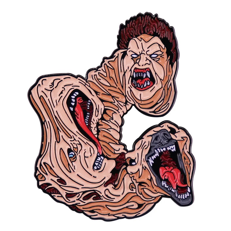 Halloween Horror Enamel Pin Backpack Accessories Year Gift