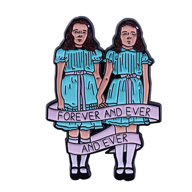 Halloween Horror Movie Enamel Pins Lapel Pin for Clothes Brooches on Backpack