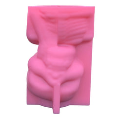 Skull Man Flower Pot Silicone Mold