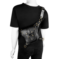 Halloween Single Shoulder Messenger Bag Punk Tactical Waist Fanny Pack