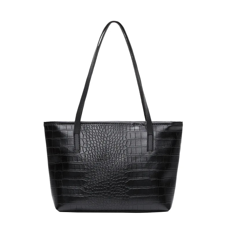 Women's Leather Shoulder Bag Tote High Capacity Handbag