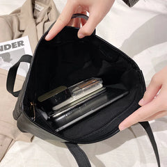 Women's Leather Shoulder Bag Tote High Capacity Handbag