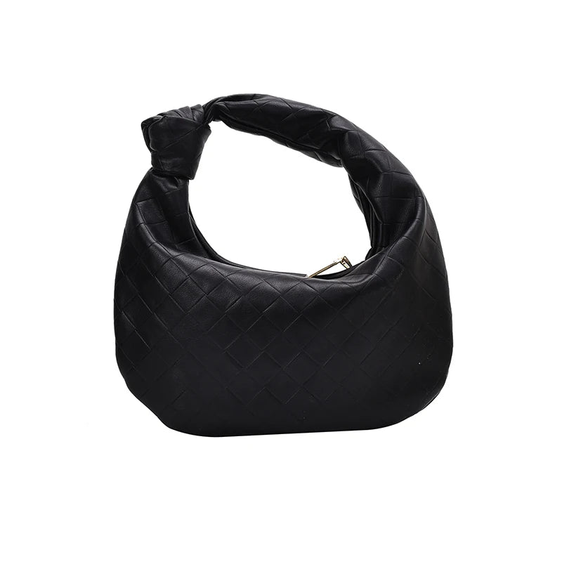 Vintage Leather Shoulder Bag Soft Leather Clutch Totes Bag