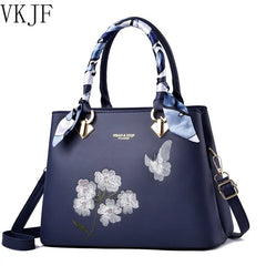 Women's Large Leather Shoulder Bag