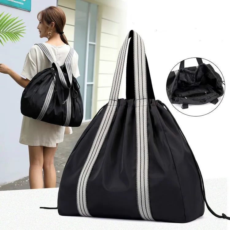Nylon Yoga Mat Bag Gym Fitness Backpack Shoulder Drawstring Gymtas