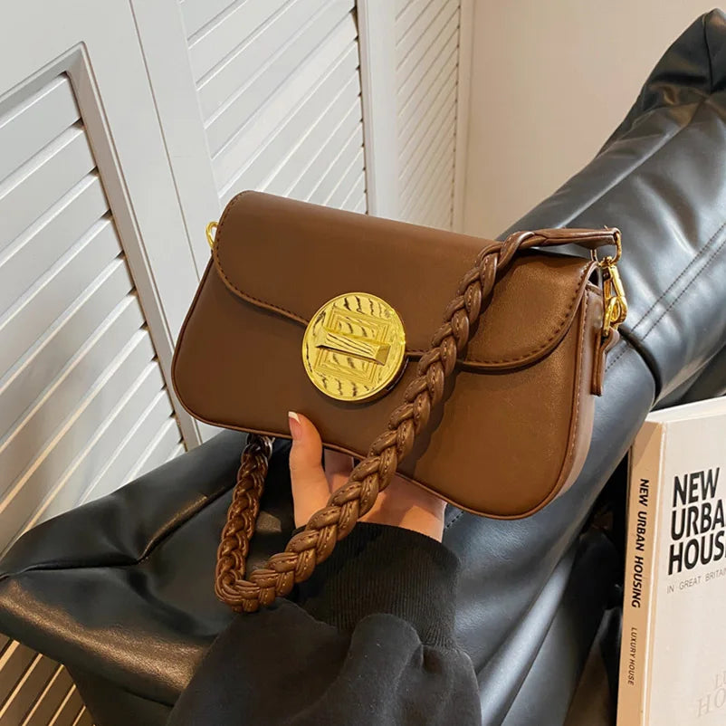 Women's Small Square Shoulder Bag Messenger Bag