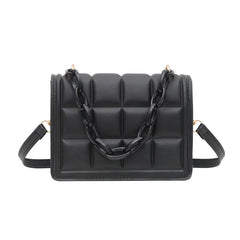 Women Chain Rhombus Shoulder Messenger Bag Small Square Shoulder Bag