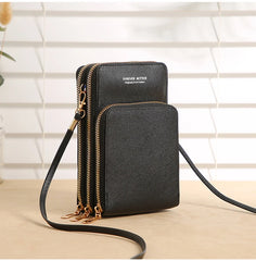 Women's Shoulder Bag with Mirror Touch Screen Phone Bag
