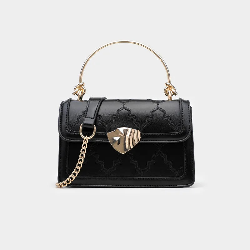 Vintage PU Leather Shoulder Bag for Women Lady's Handbag Crossbody Bags