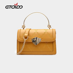 Vintage PU Leather Shoulder Bag for Women Lady's Handbag Crossbody Bags