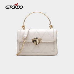 Vintage PU Leather Shoulder Bag for Women Lady's Handbag Crossbody Bags