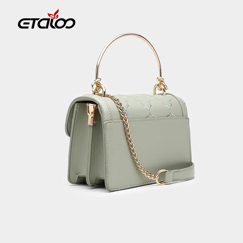 Vintage PU Leather Shoulder Bag for Women Lady's Handbag Crossbody Bags