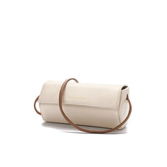 Cylinder Crossbody Bag for Women Versatile Shoulder Handbag