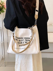 Large Capacity Women's Shoulder Bag Top Handle Shopper Bag