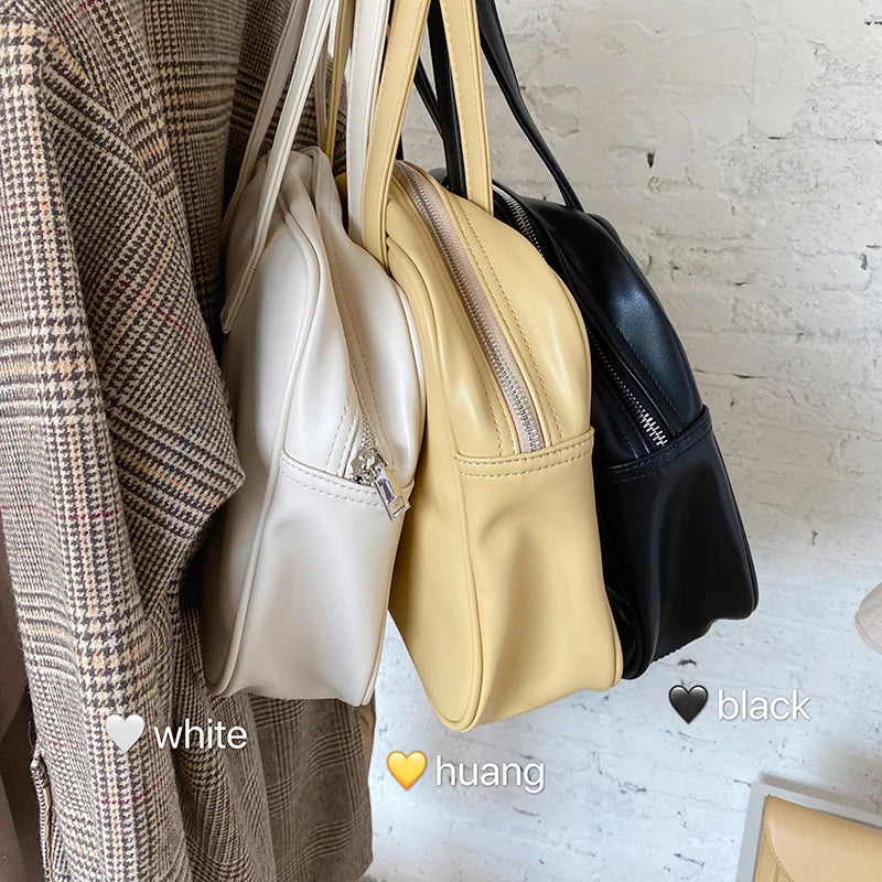 Women's College Style One-shoulder Ins Super-hot Large-capacity Casual Bag