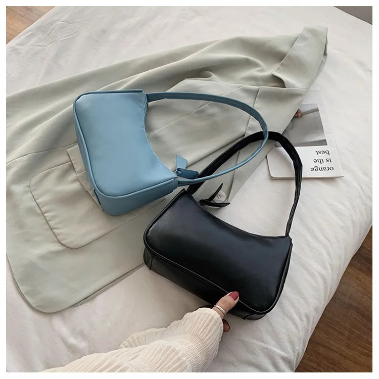 Small PU Leather Shoulder Bag for Women