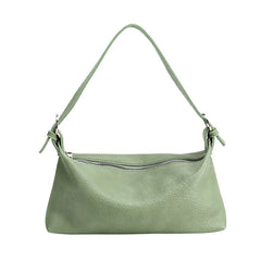 Vintage PU Leather Top Handle Bag Women Handbag